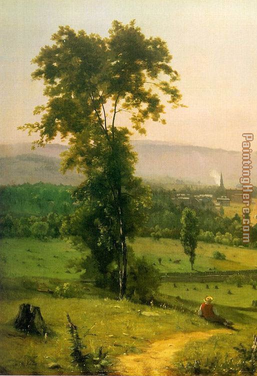 George Inness The Lackawanna Valley